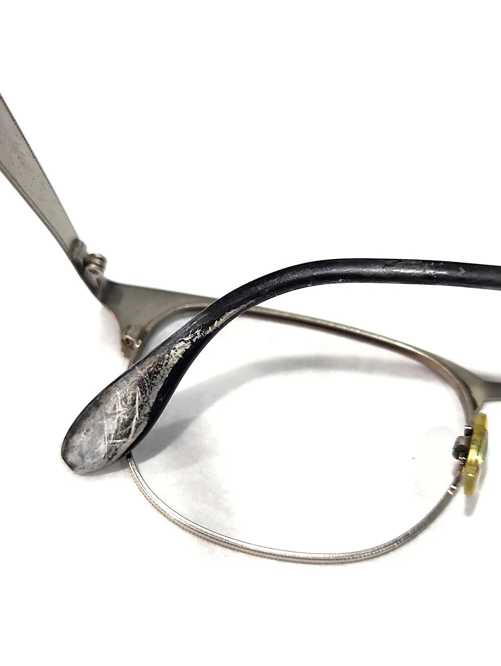 Ray Ban RB6346 2861 Black Metal Silver Eyeglasses 52-19 145